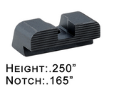 CAP Sights for Sig 6/8 Models - Sig 320 and P365