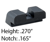 CAP Sights for Sig 8/8 Models